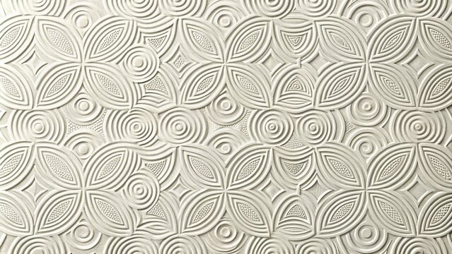 Subtle embossed patterns on paper adding depth and visual interest while maintaining a minimalist style