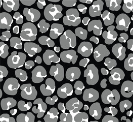 Animal print textile texture. Leopard fur background