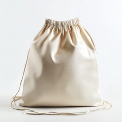 Drawstring Bag isolate on white background