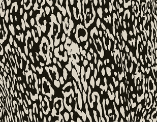 Animal print textile texture. Leopard fur background
