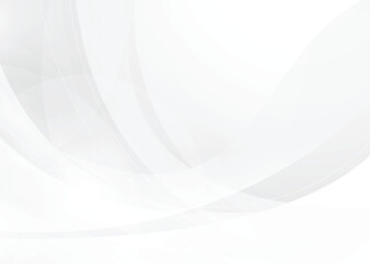 White grey abstract background, Digital hi tech background. Background with white curve shapes. Abstract 3d modern wave background. White and grey abstract pattern texture. vector art illustration.