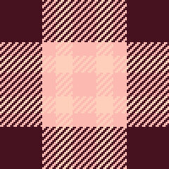 Textile design of textured plaid. Checkered fabric pattern swatch for shirt, dress, suit, wrapping paper print, invitation and gift card.