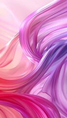 An abstract background showcasing a mesmerizing swirl of pink and purple gradient waves