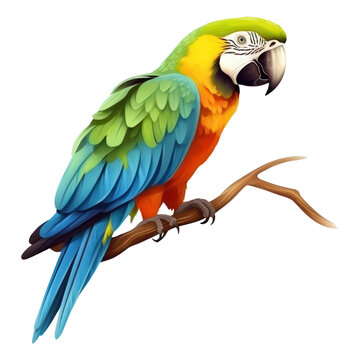 PNG Parrot animal bird wing.