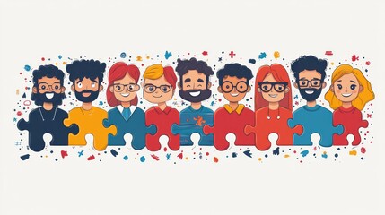 Teamwork Illustration