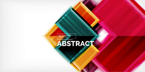 Arrow symbols created with 3d effects and line texture geometric abstract background