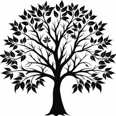 hophornbeam-tree-silhouette