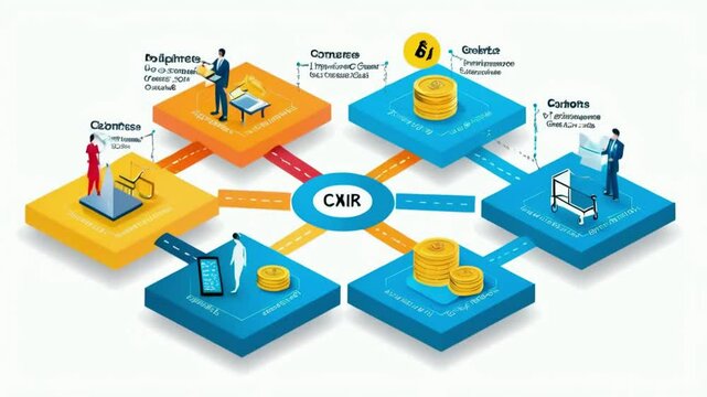 Revenue diagram animation