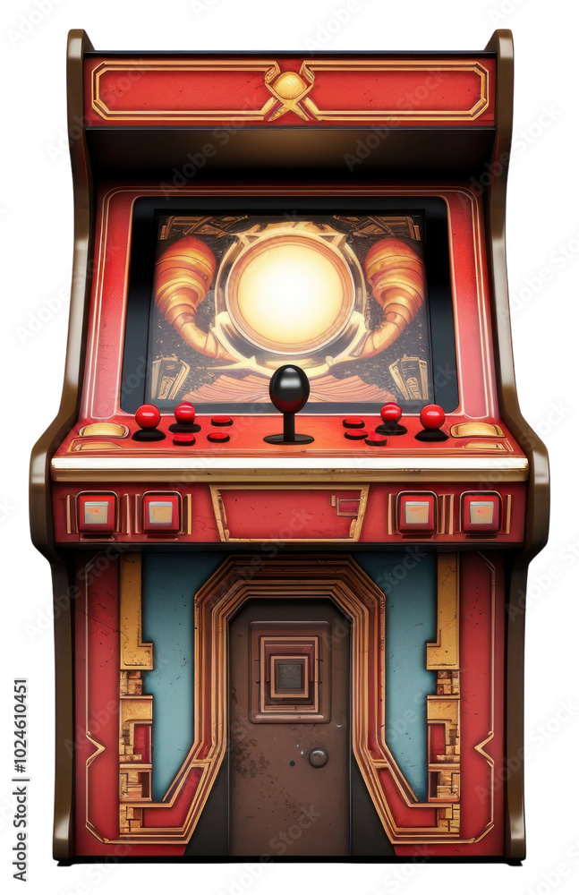 Canvas Prints png arcade game white background architecture.