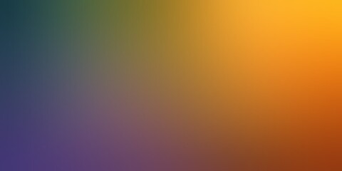 Yellow violet green blue gradient empty banner. Abstract colorful blur background.
