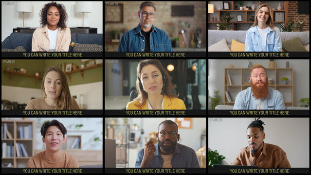 Multi Screen 9x Split Screens