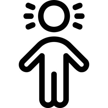 recommend clip art: Simple vector icon man calling