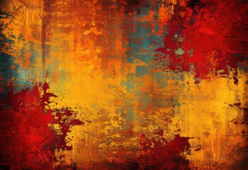 Obraz premium dynamic grunge texture background bold designs featuring intricate layered striking visual effects, art, artwork, color, colors, graphic, pattern, patterns