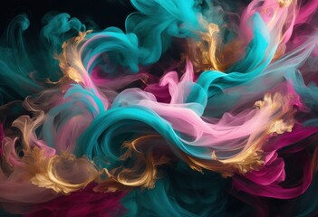 ethereal smoke patterns dancing vibrant colorful creating dreamlike visual display elegance fluidity, rainbow, lgbtq, lgbt, pride, love, equality, vapor