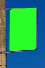 Background for design, billboards on city streets and along roads