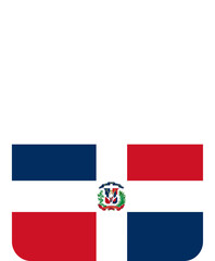 Dominican Republic Flag on Gift Icon