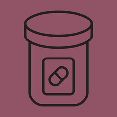 Pill BottleIcon Design