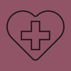 Obraz premium Medical CrossIcon Design