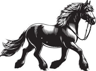 Cheval Canadian Vector