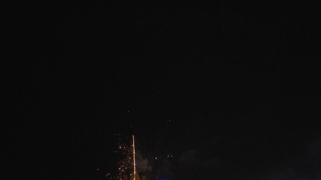 4k firework for new years eve background