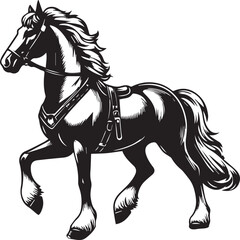 Cheval Canadian Vector