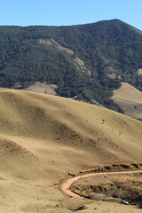 paisagens do distrito de beleza, em cristina, minas gerais 