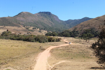 estrada no Parque Estadual da Serra do Papagaio