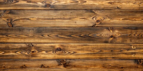 Naklejka premium Rustic Wooden Planks with a Distressed and Weathered Texture, Displaying Natural Grain Patterns and Knots