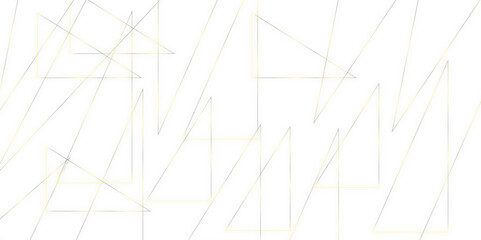 Dynamic shape composition. Illustration. Abstract background with white geometric style with simple Golden color lines and corners, triangle as background. White and grey 3d modern. polygonal texture.