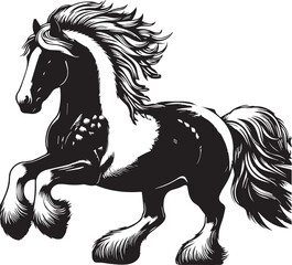 Cheval Canadian Vector