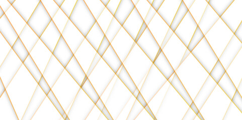 Dynamic shape composition. Illustration. Abstract background with white geometric style with simple Golden color lines and corners, triangle as background. White and grey 3d modern. polygonal texture.