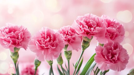 Obraz premium Carnations and Women's Day, March 8th!