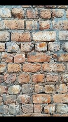 Rustic Charm. Brick wall background with intricate details