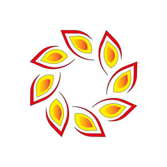 flower logo