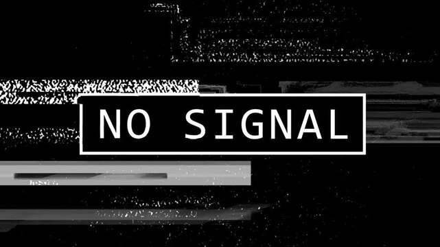 Tv noise - no signal