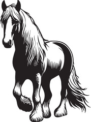 Cheval Canadian Vector