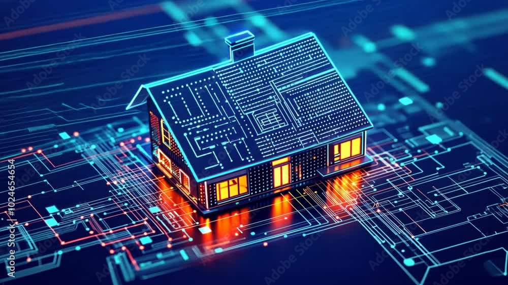 Poster smart home automation solutions: integrating security, energy, and appliances for a connected and ef