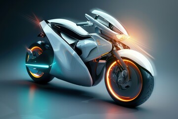 Future Urban Mobility. Electric Personal Transportation Innovation Concept