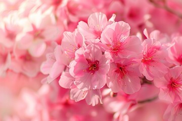 Serene Blossoms. Delicate and Detailed Floral Wallpaper