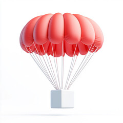 Obraz premium parachute