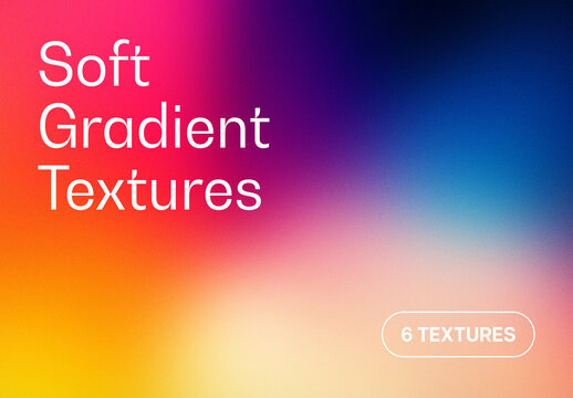 Soft Gradient Shapes Background Textures