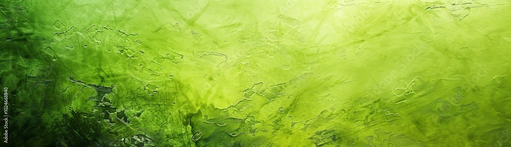 Poster lime green textured background, with a subtle gradient watercolor style. texture with black swirls, 