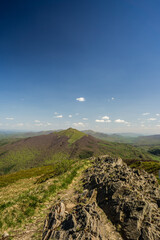 View from Polonina Wetlinska Towards Szeroki Wierch