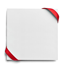 ribbon bow card note chirstmas celebration greeting