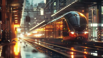 Urban Transportation. Modern and Realistic