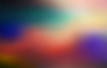 Obraz premium An abstract design with blurred lines and a gradient of blue, teal, and white.