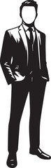 Business man fashion vector