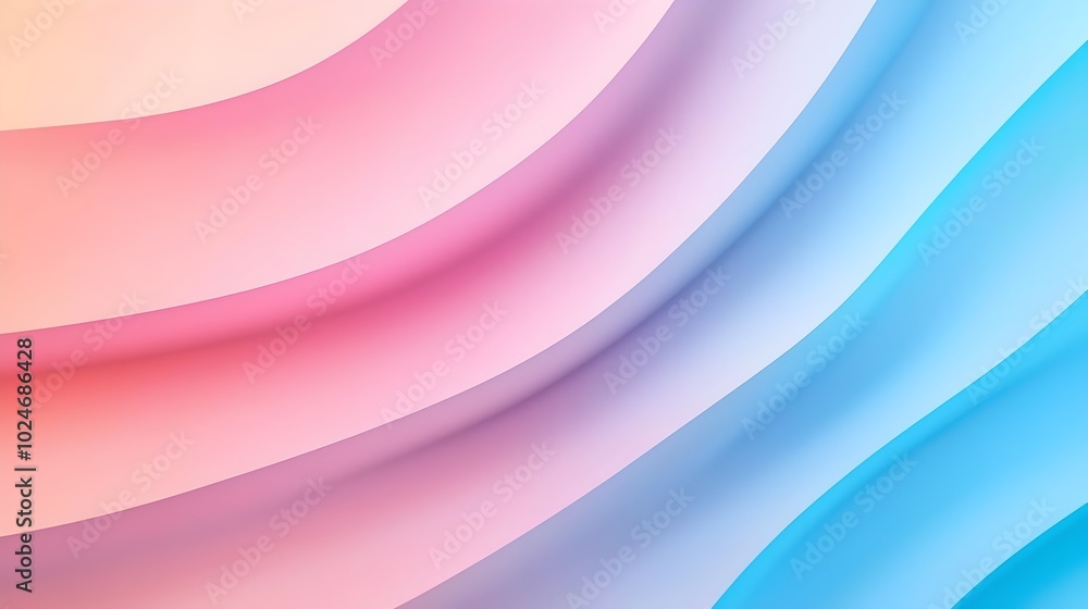 Aufkleber vibrant minimalist gradient intersecting lines abstract background with ultra details