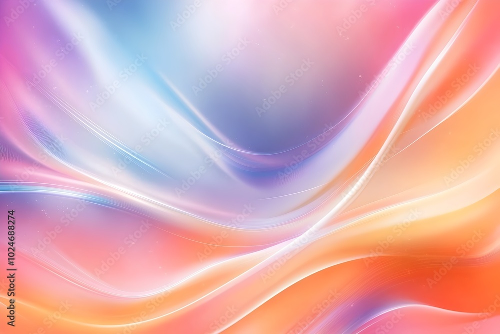 Poster captivating colorful abstract background with vibrant gradient movement and flowing neon hues