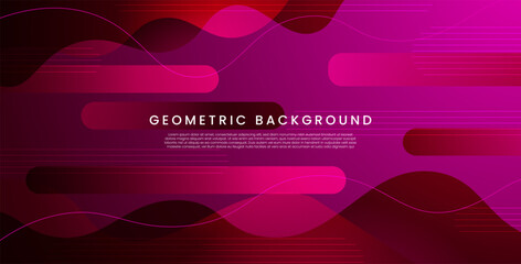 abstract purple liquid color gradient wavy geometric fluid shape background. eps10 vector